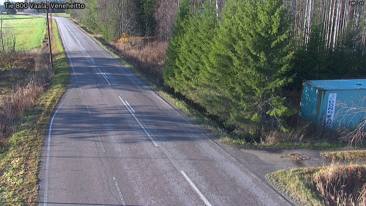 Kelikamerat Kuva Tie 800 Vaala, Veneheitto, Vaala, Pohjois-Pohjanmaa