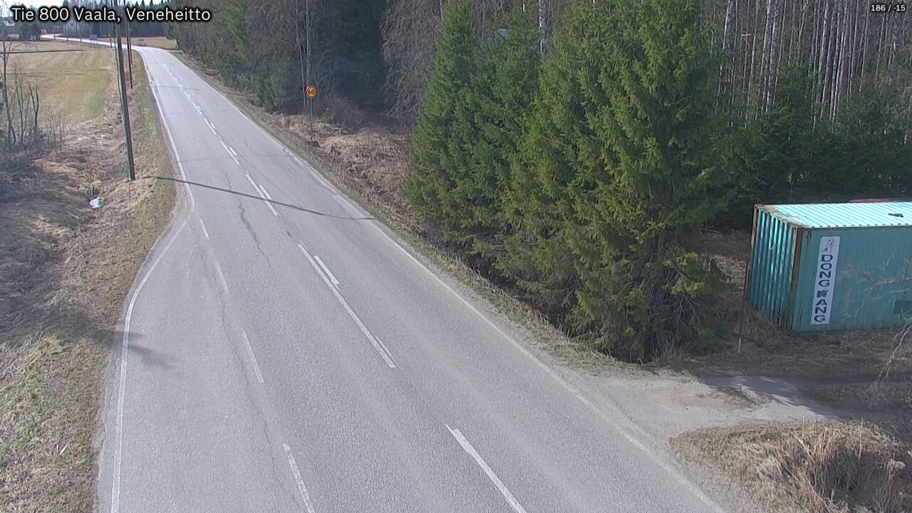 Kelikamerat Kuva Tie 800 Vaala, Veneheitto, Vaala, Pohjois-Pohjanmaa