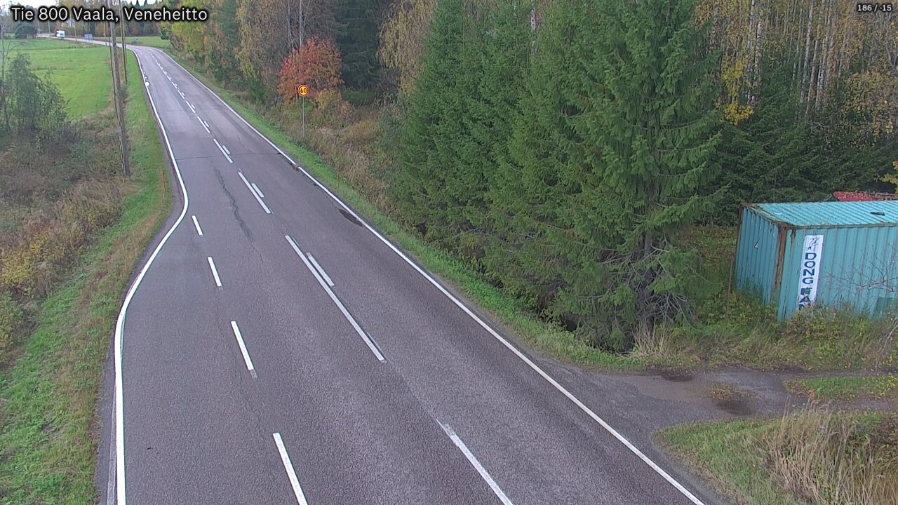 Kelikamerat Kuva Tie 800 Vaala, Veneheitto, Vaala, Pohjois-Pohjanmaa