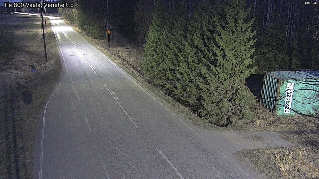 Kelikamerat Kuva Tie 800 Vaala, Veneheitto, Vaala, Pohjois-Pohjanmaa