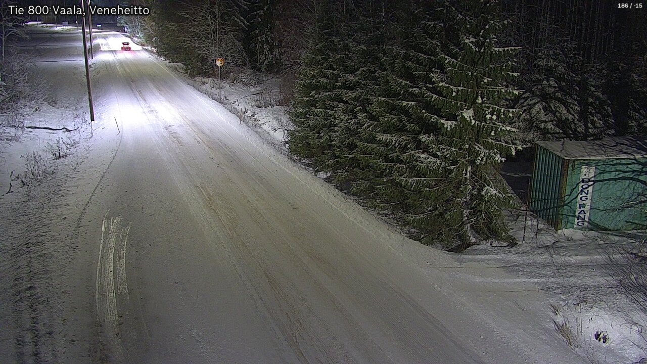 Kelikamerat Kuva Tie 800 Vaala, Veneheitto, Vaala, Pohjois-Pohjanmaa