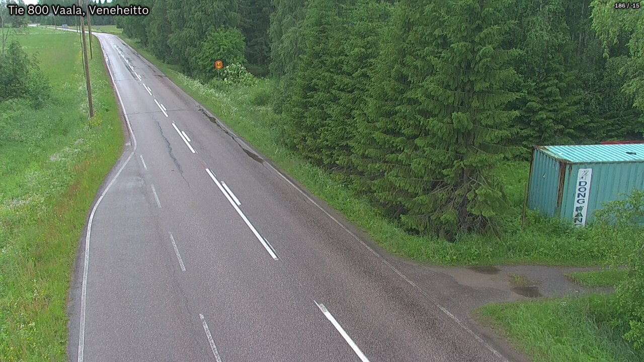 Kelikamerat Kuva Tie 800 Vaala, Veneheitto, Vaala, Pohjois-Pohjanmaa