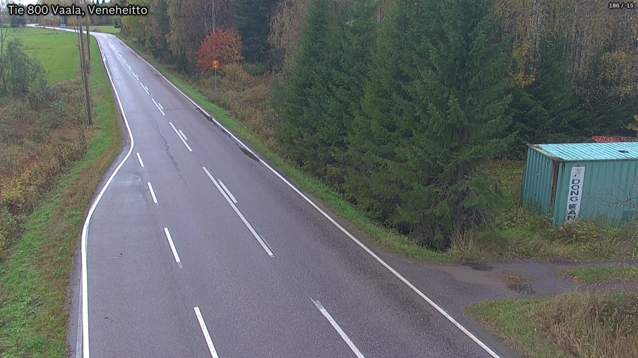Kelikamerat Kuva Tie 800 Vaala, Veneheitto, Vaala, Pohjois-Pohjanmaa