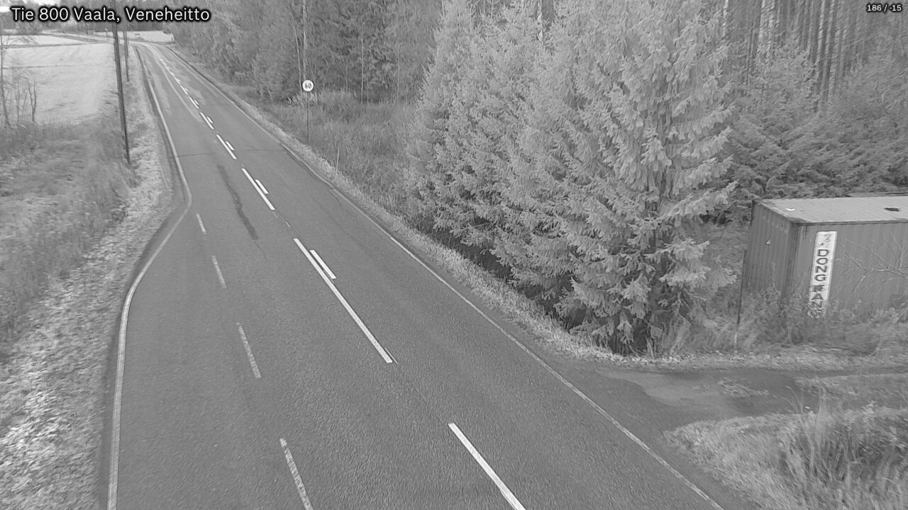 Kelikamerat Kuva Tie 800 Vaala, Veneheitto, Vaala, Pohjois-Pohjanmaa