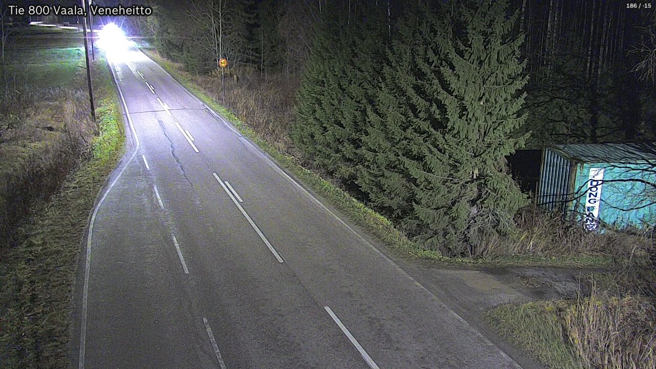 Kelikamerat Kuva Tie 800 Vaala, Veneheitto, Vaala, Pohjois-Pohjanmaa