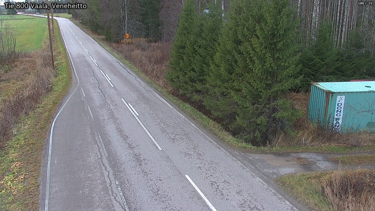 Kelikamerat Kuva Tie 800 Vaala, Veneheitto, Vaala, Pohjois-Pohjanmaa