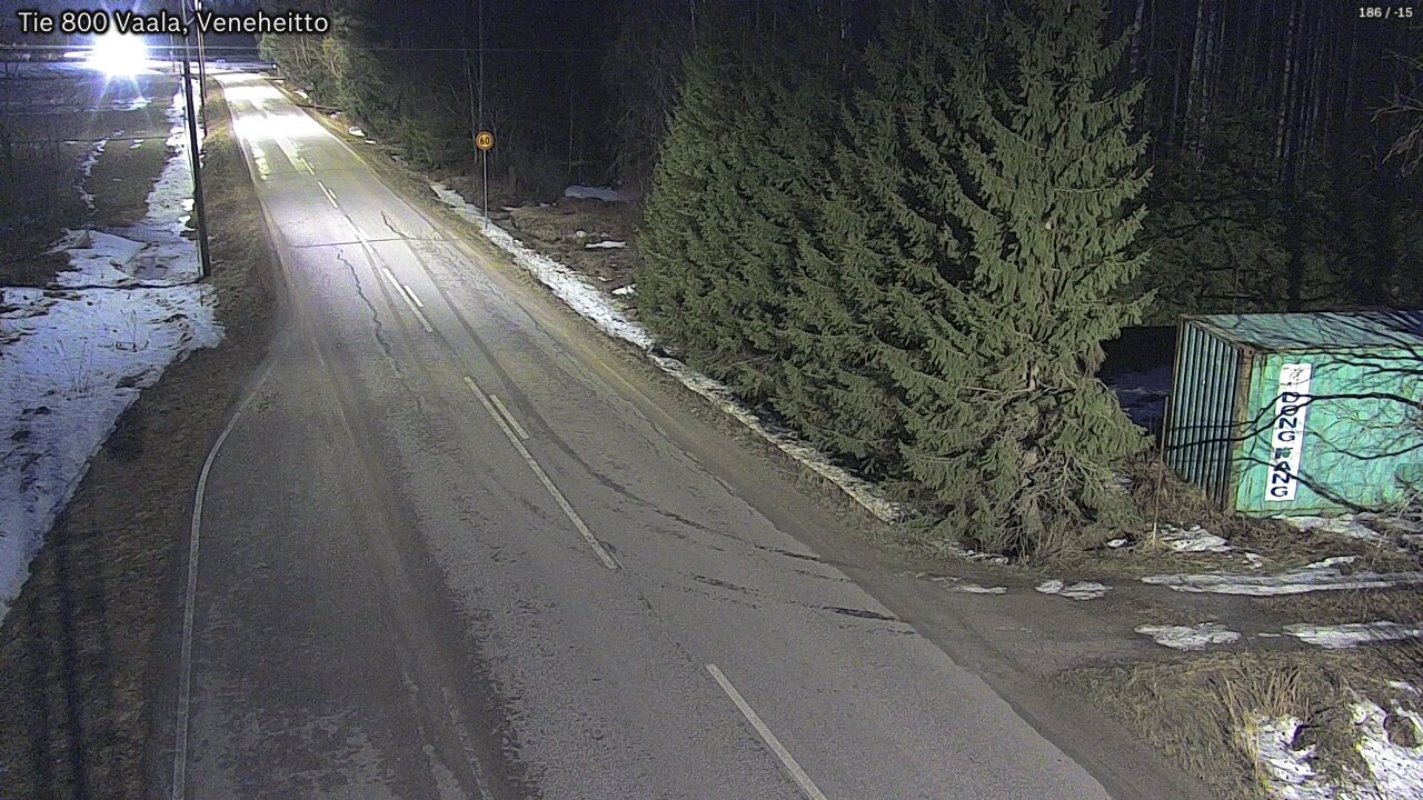 Kelikamerat Kuva Tie 800 Vaala, Veneheitto, Vaala, Pohjois-Pohjanmaa