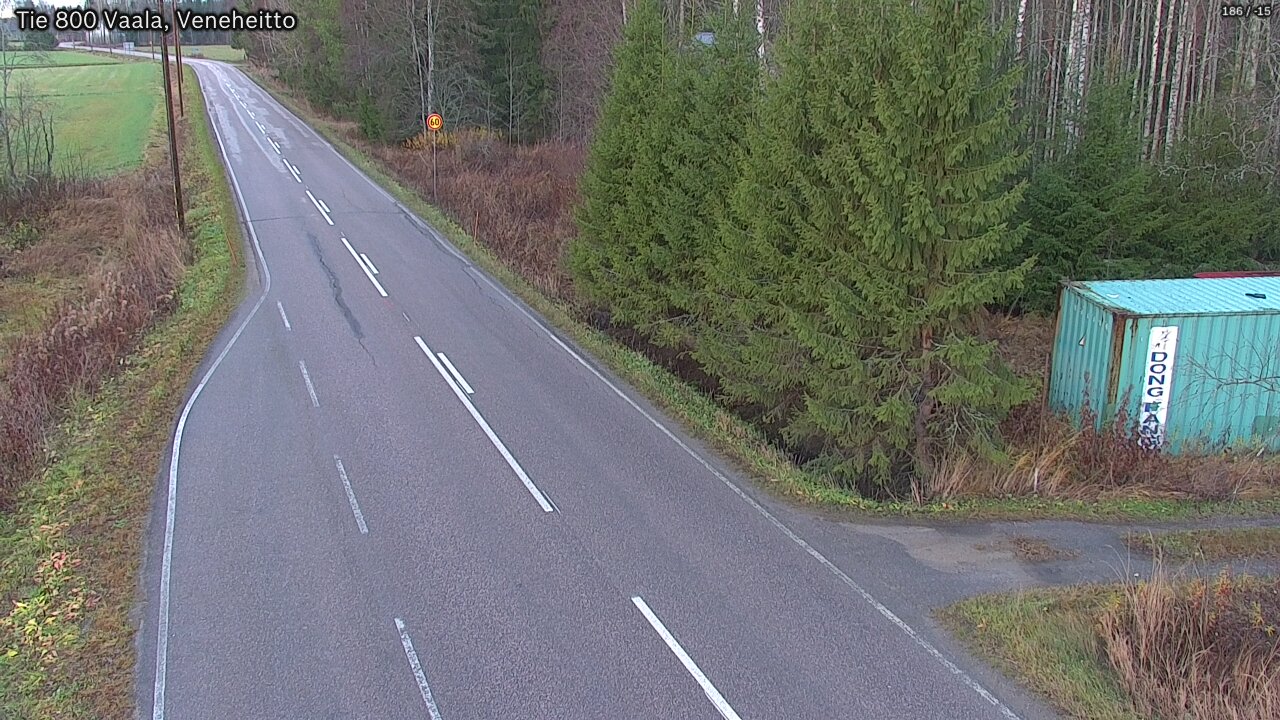 Kelikamerat Kuva Tie 800 Vaala, Veneheitto, Vaala, Pohjois-Pohjanmaa