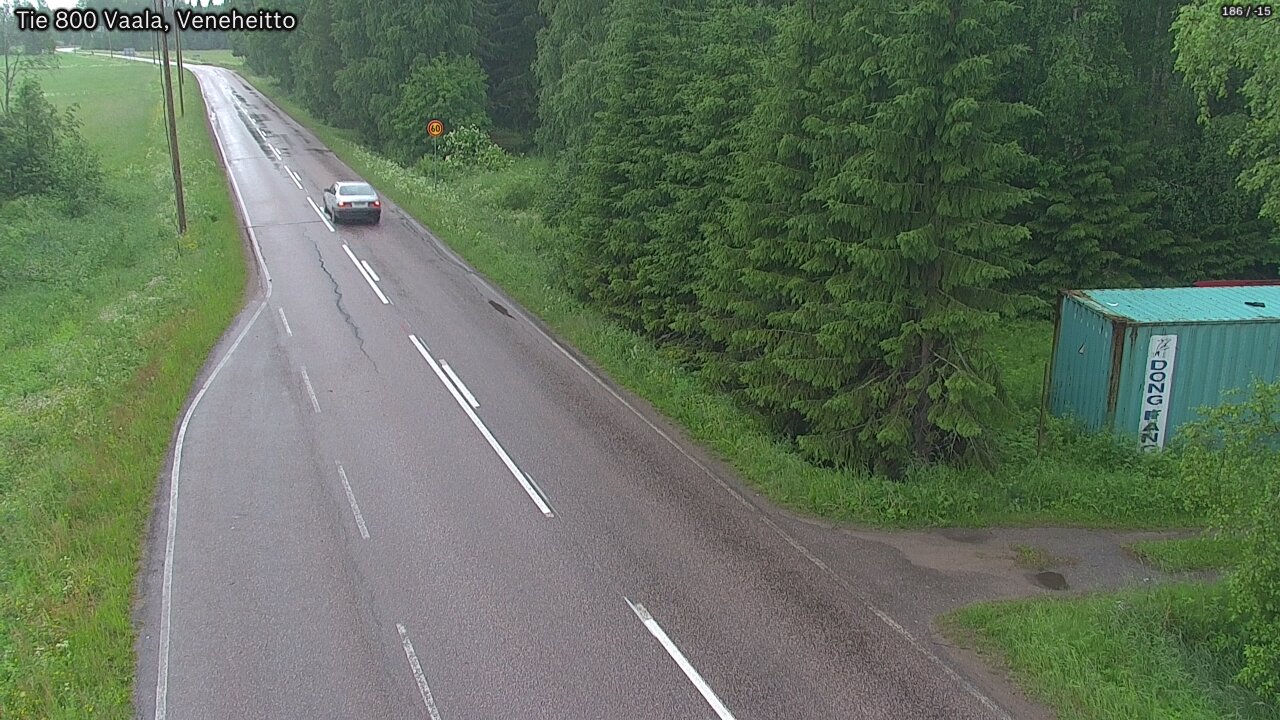 Kelikamerat Kuva Tie 800 Vaala, Veneheitto, Vaala, Pohjois-Pohjanmaa