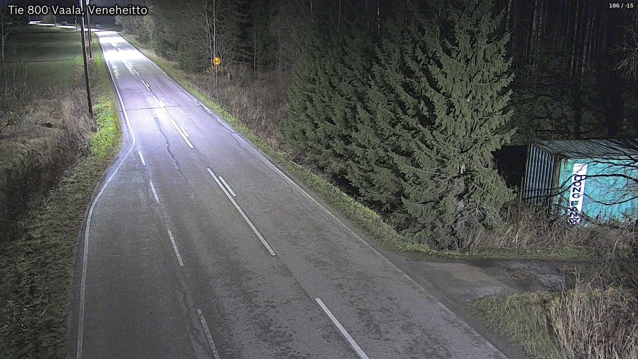 Kelikamerat Kuva Tie 800 Vaala, Veneheitto, Vaala, Pohjois-Pohjanmaa