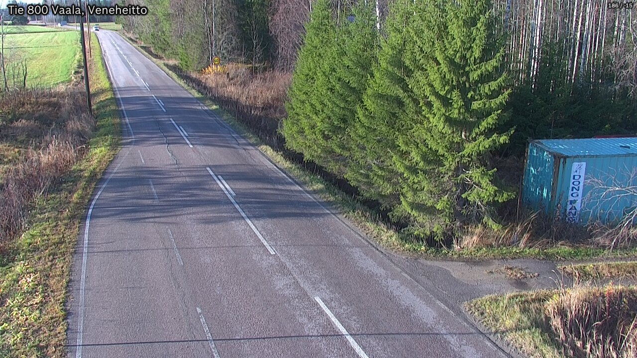 Kelikamerat Kuva Tie 800 Vaala, Veneheitto, Vaala, Pohjois-Pohjanmaa