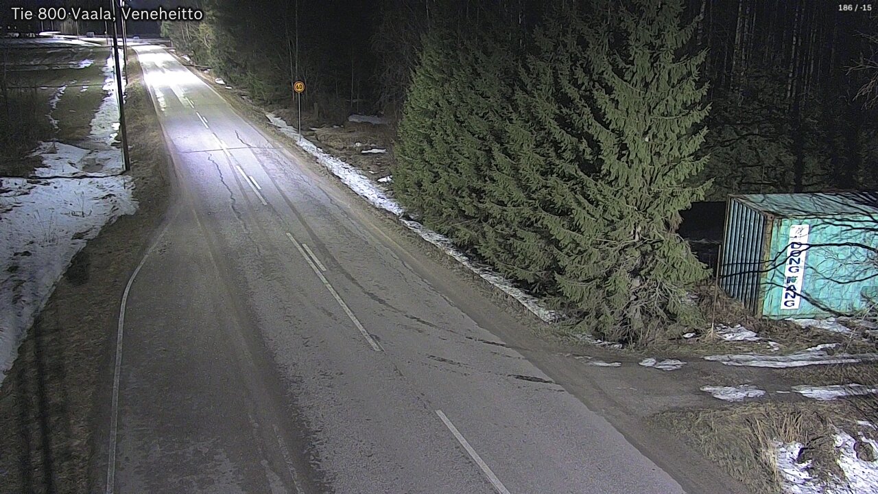 Kelikamerat Kuva Tie 800 Vaala, Veneheitto, Vaala, Pohjois-Pohjanmaa