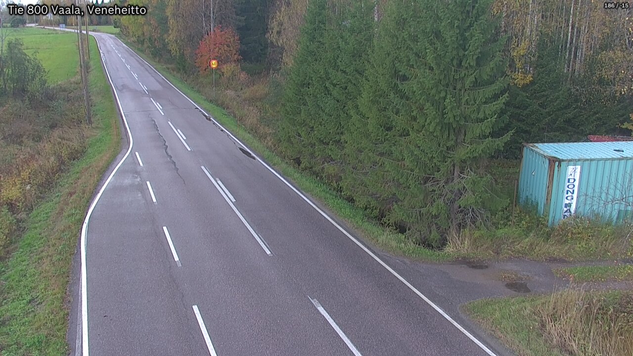 Kelikamerat Kuva Tie 800 Vaala, Veneheitto, Vaala, Pohjois-Pohjanmaa