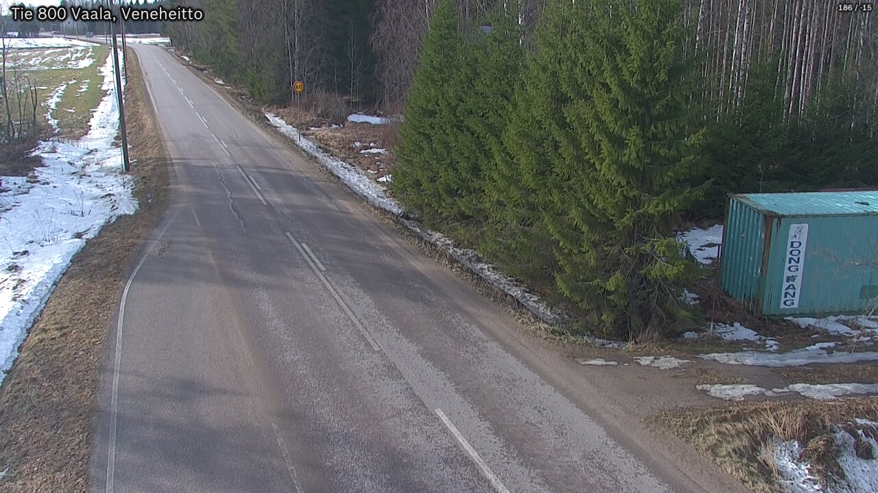 Kelikamerat Kuva Tie 800 Vaala, Veneheitto, Vaala, Pohjois-Pohjanmaa