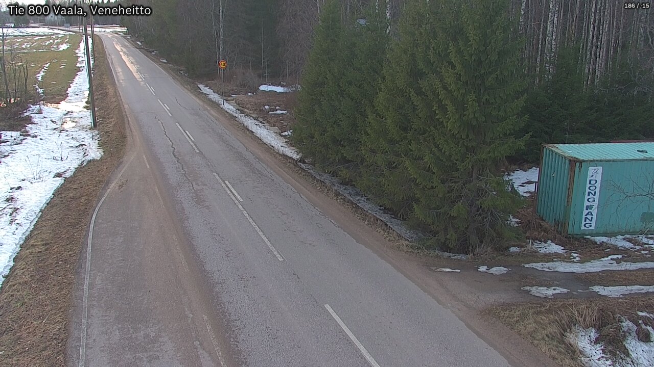 Kelikamerat Kuva Tie 800 Vaala, Veneheitto, Vaala, Pohjois-Pohjanmaa