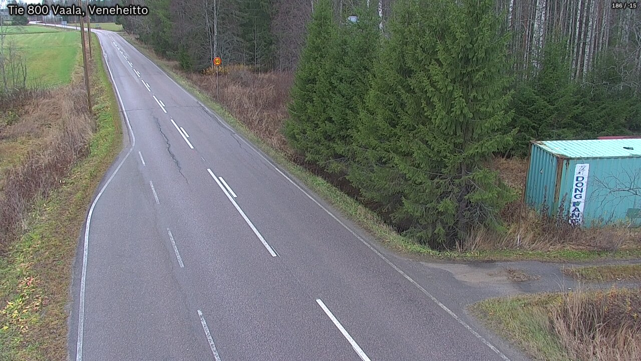 Kelikamerat Kuva Tie 800 Vaala, Veneheitto, Vaala, Pohjois-Pohjanmaa