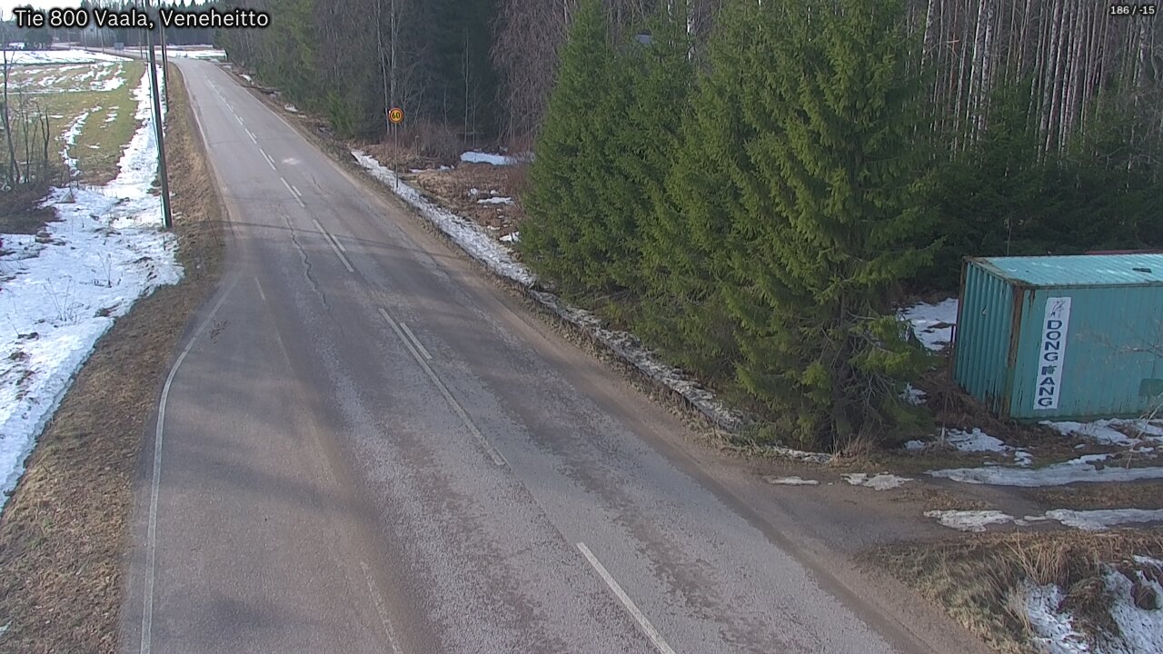 Kelikamerat Kuva Tie 800 Vaala, Veneheitto, Vaala, Pohjois-Pohjanmaa