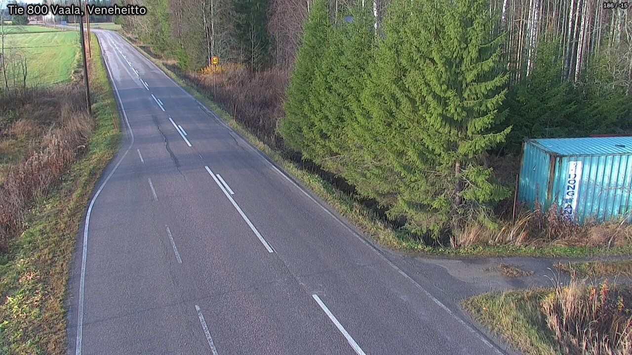 Kelikamerat Kuva Tie 800 Vaala, Veneheitto, Vaala, Pohjois-Pohjanmaa