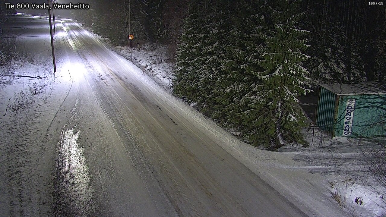 Kelikamerat Kuva Tie 800 Vaala, Veneheitto, Vaala, Pohjois-Pohjanmaa