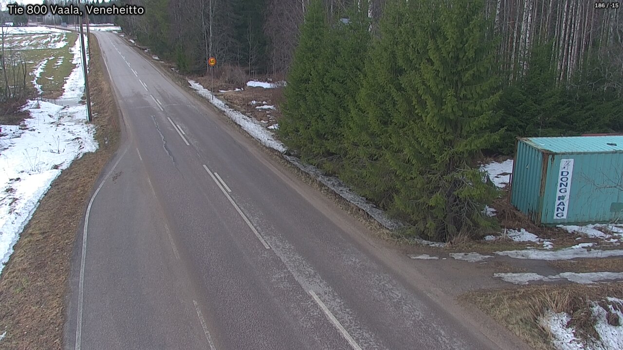 Kelikamerat Kuva Tie 800 Vaala, Veneheitto, Vaala, Pohjois-Pohjanmaa