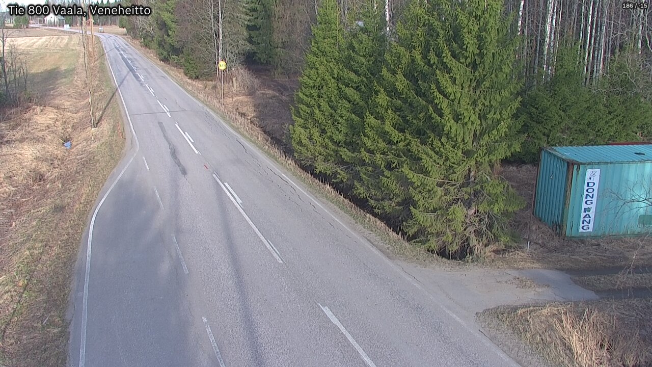Kelikamerat Kuva Tie 800 Vaala, Veneheitto, Vaala, Pohjois-Pohjanmaa