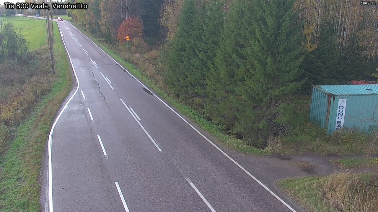 Kelikamerat Kuva Tie 800 Vaala, Veneheitto, Vaala, Pohjois-Pohjanmaa