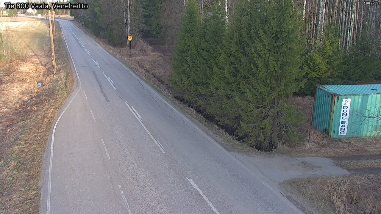 Kelikamerat Kuva Tie 800 Vaala, Veneheitto, Vaala, Pohjois-Pohjanmaa