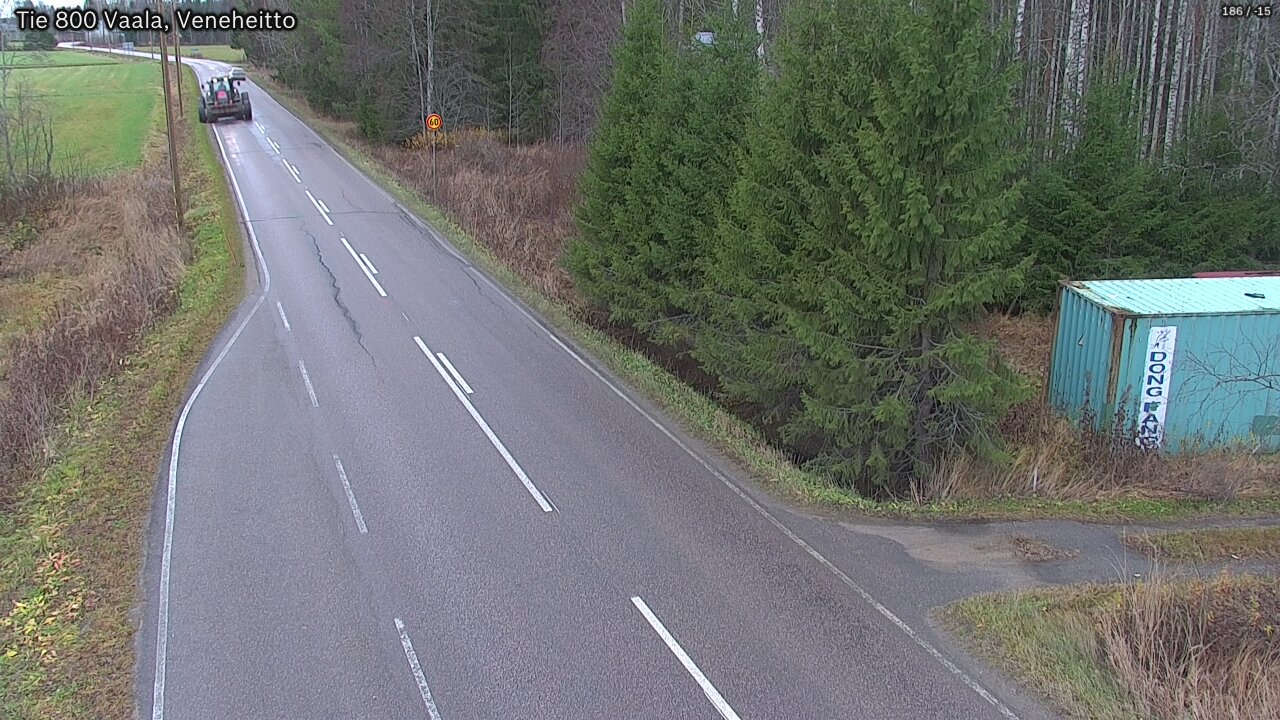 Kelikamerat Kuva Tie 800 Vaala, Veneheitto, Vaala, Pohjois-Pohjanmaa