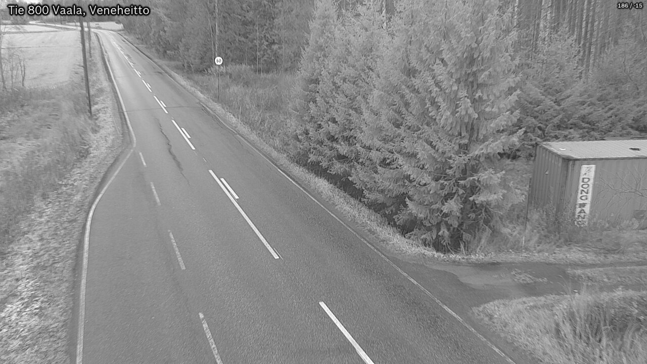 Kelikamerat Kuva Tie 800 Vaala, Veneheitto, Vaala, Pohjois-Pohjanmaa