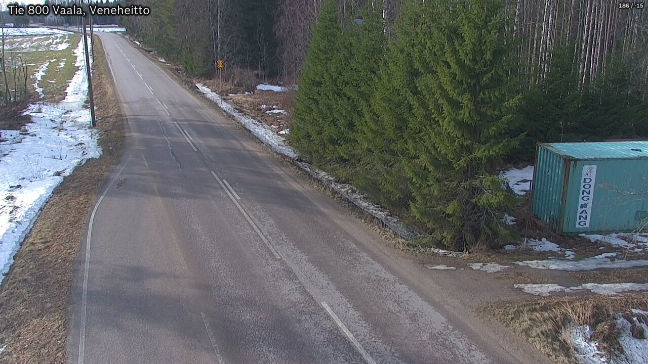 Kelikamerat Kuva Tie 800 Vaala, Veneheitto, Vaala, Pohjois-Pohjanmaa