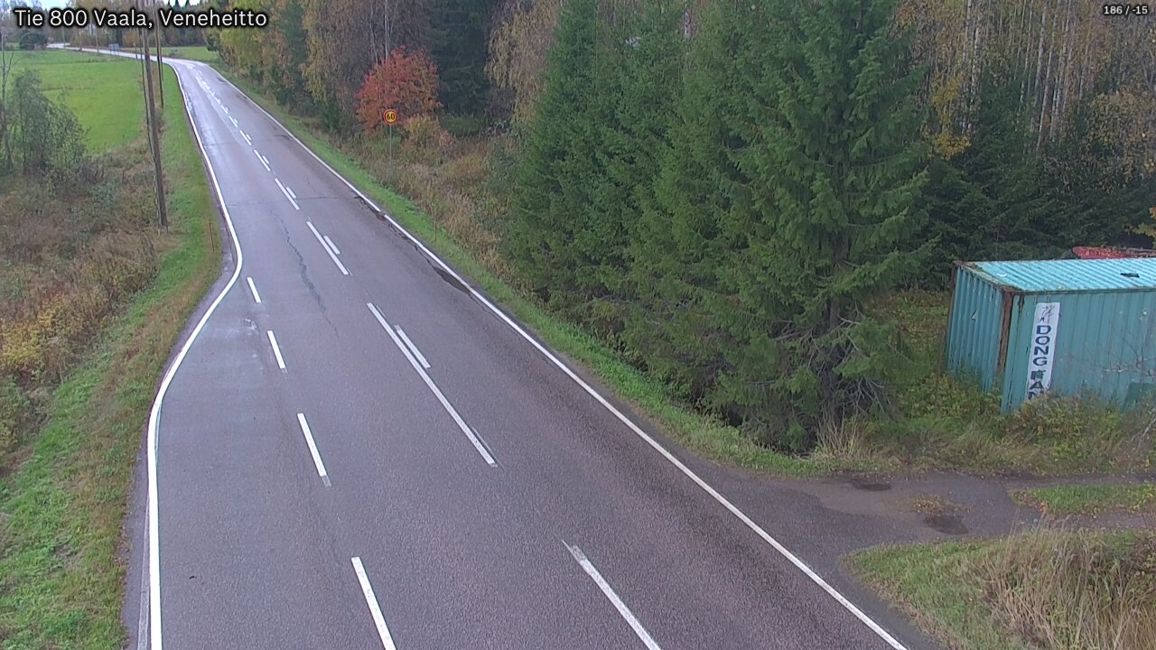 Kelikamerat Kuva Tie 800 Vaala, Veneheitto, Vaala, Pohjois-Pohjanmaa