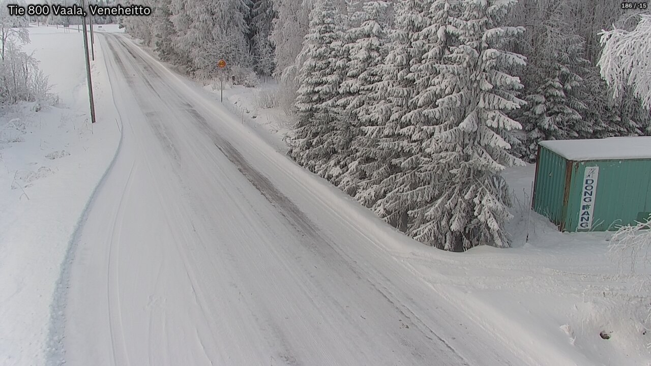 Kelikamerat Kuva Tie 800 Vaala, Veneheitto, Vaala, Pohjois-Pohjanmaa
