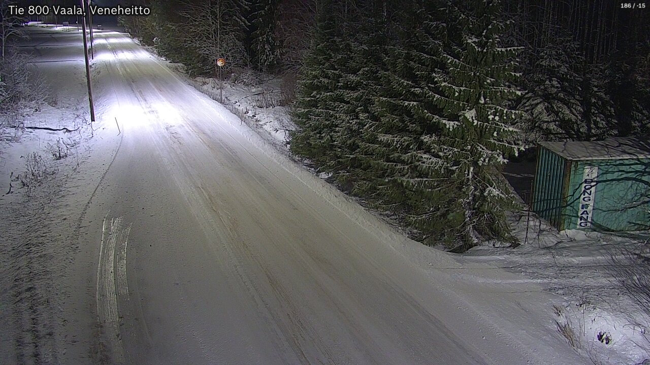 Kelikamerat Kuva Tie 800 Vaala, Veneheitto, Vaala, Pohjois-Pohjanmaa