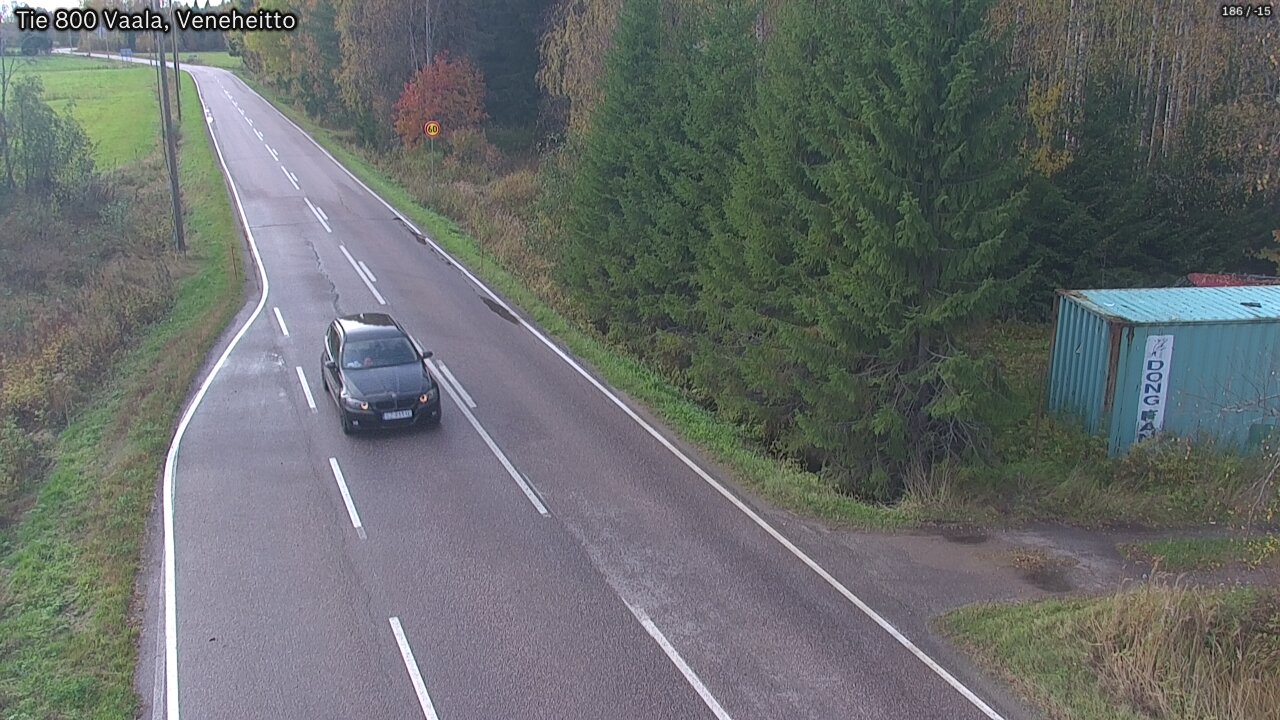 Kelikamerat Kuva Tie 800 Vaala, Veneheitto, Vaala, Pohjois-Pohjanmaa