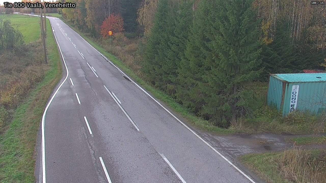 Kelikamerat Kuva Tie 800 Vaala, Veneheitto, Vaala, Pohjois-Pohjanmaa