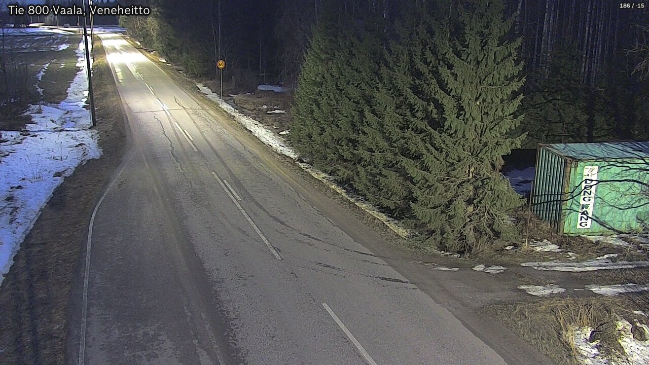 Kelikamerat Kuva Tie 800 Vaala, Veneheitto, Vaala, Pohjois-Pohjanmaa