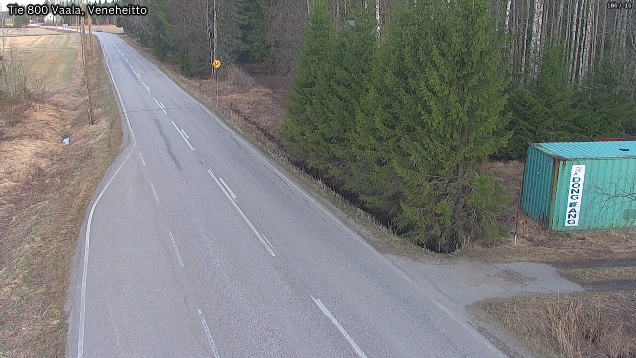 Kelikamerat Kuva Tie 800 Vaala, Veneheitto, Vaala, Pohjois-Pohjanmaa