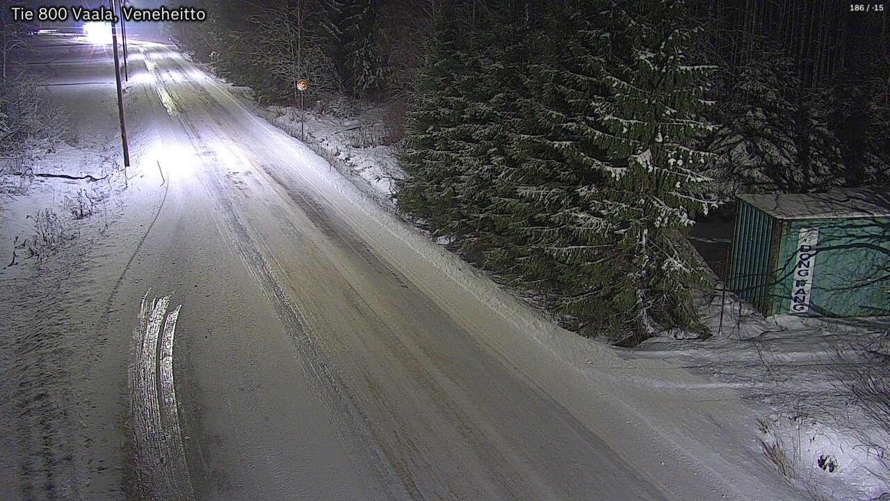 Kelikamerat Kuva Tie 800 Vaala, Veneheitto, Vaala, Pohjois-Pohjanmaa