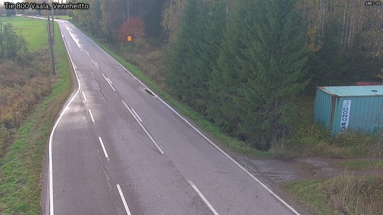 Kelikamerat Kuva Tie 800 Vaala, Veneheitto, Vaala, Pohjois-Pohjanmaa