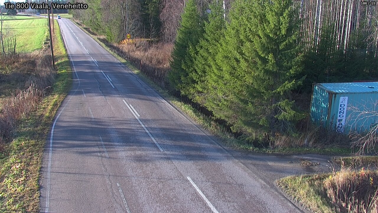 Kelikamerat Kuva Tie 800 Vaala, Veneheitto, Vaala, Pohjois-Pohjanmaa