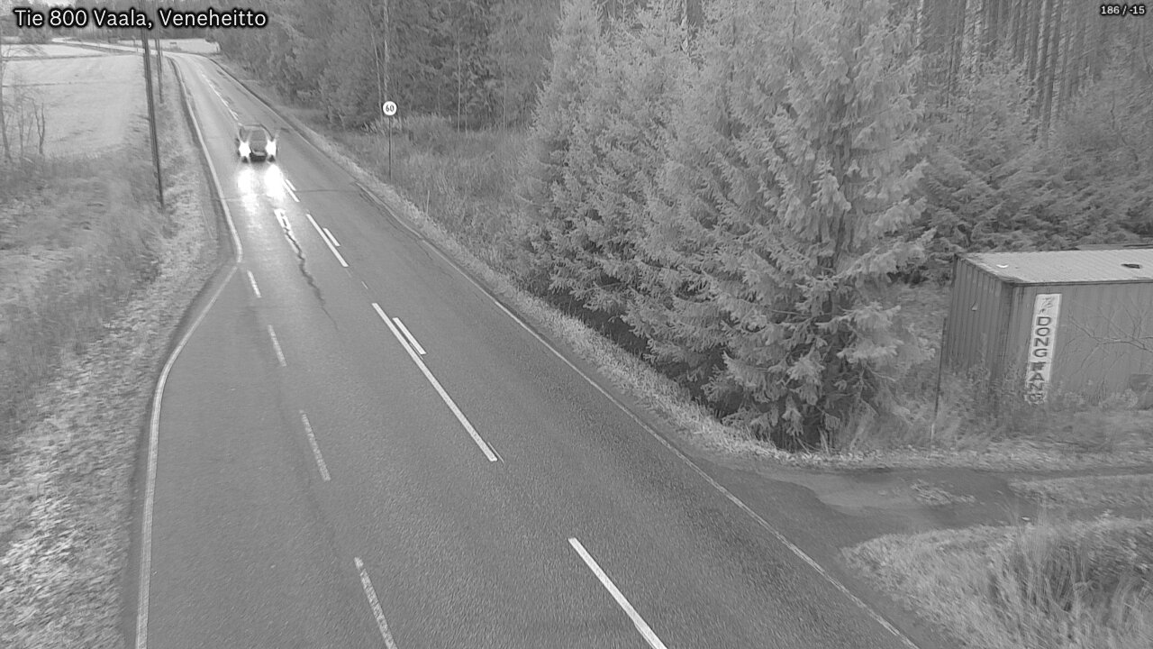 Kelikamerat Kuva Tie 800 Vaala, Veneheitto, Vaala, Pohjois-Pohjanmaa