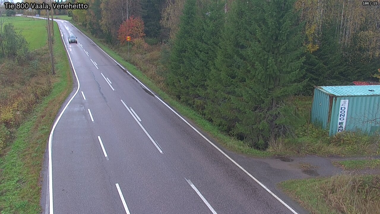 Kelikamerat Kuva Tie 800 Vaala, Veneheitto, Vaala, Pohjois-Pohjanmaa