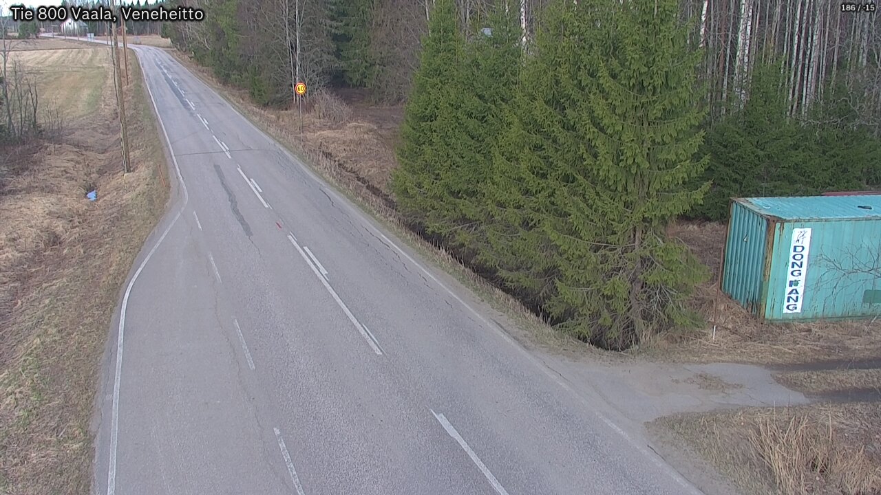 Kelikamerat Kuva Tie 800 Vaala, Veneheitto, Vaala, Pohjois-Pohjanmaa