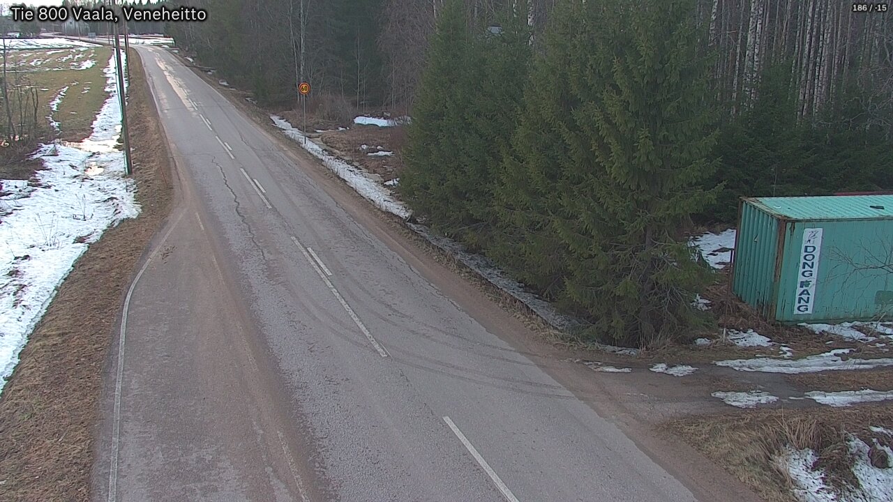 Kelikamerat Kuva Tie 800 Vaala, Veneheitto, Vaala, Pohjois-Pohjanmaa