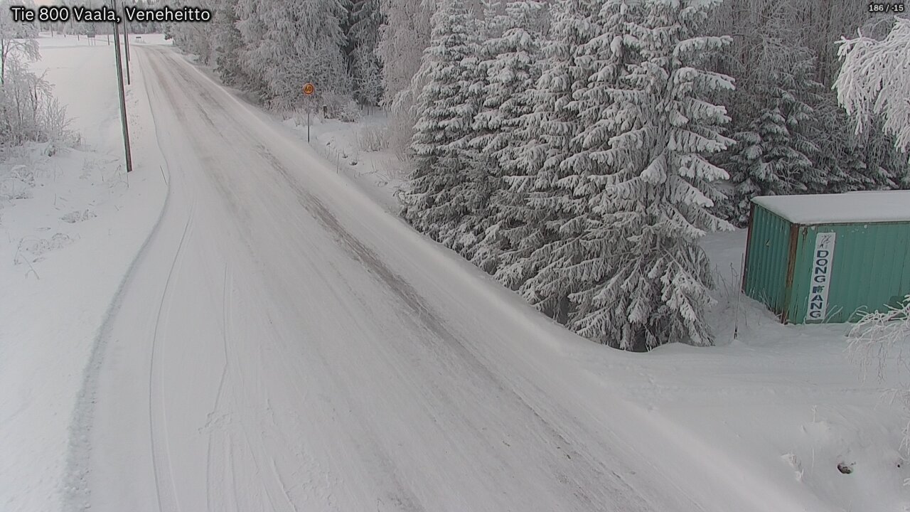 Kelikamerat Kuva Tie 800 Vaala, Veneheitto, Vaala, Pohjois-Pohjanmaa