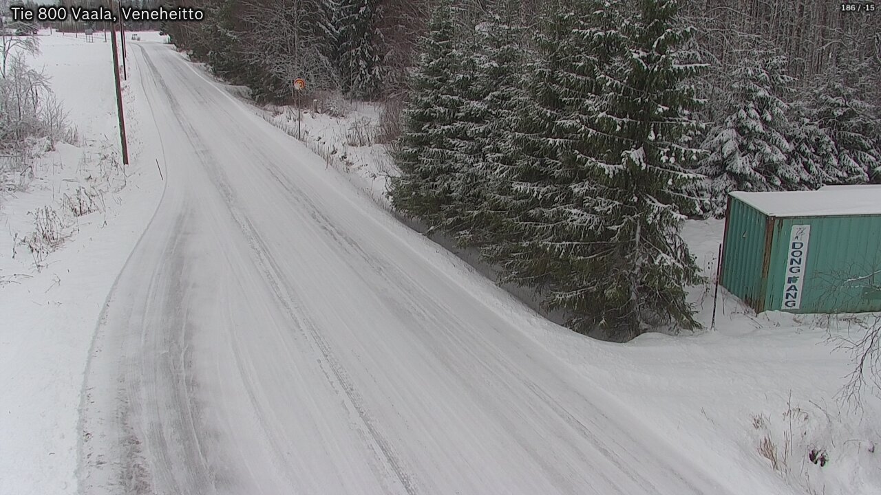 Kelikamerat Kuva Tie 800 Vaala, Veneheitto, Vaala, Pohjois-Pohjanmaa