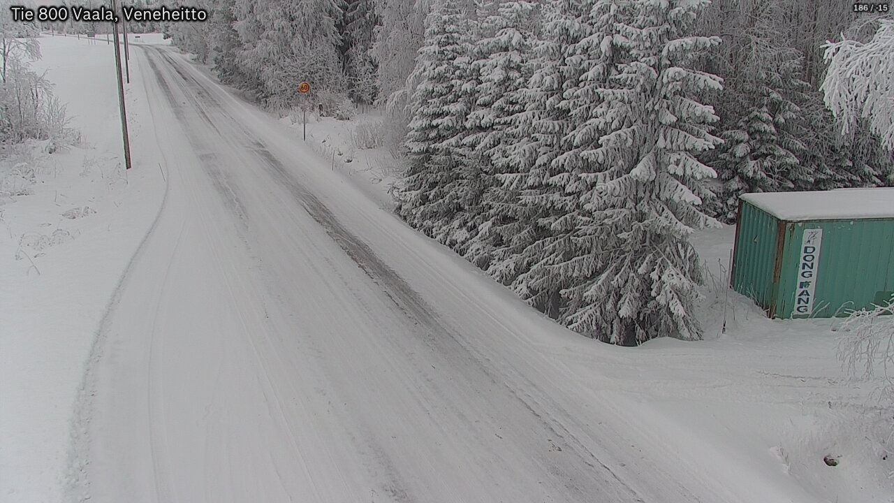 Kelikamerat Kuva Tie 800 Vaala, Veneheitto, Vaala, Pohjois-Pohjanmaa