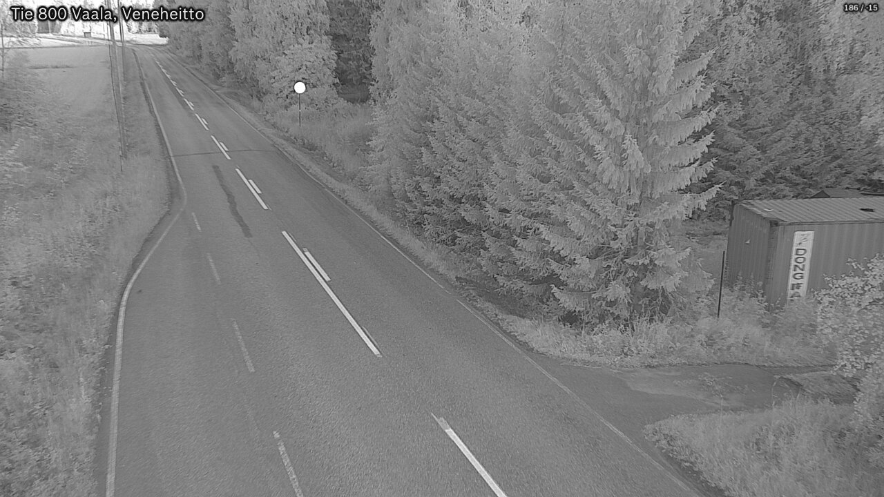 Kelikamerat Kuva Tie 800 Vaala, Veneheitto, Vaala, Pohjois-Pohjanmaa