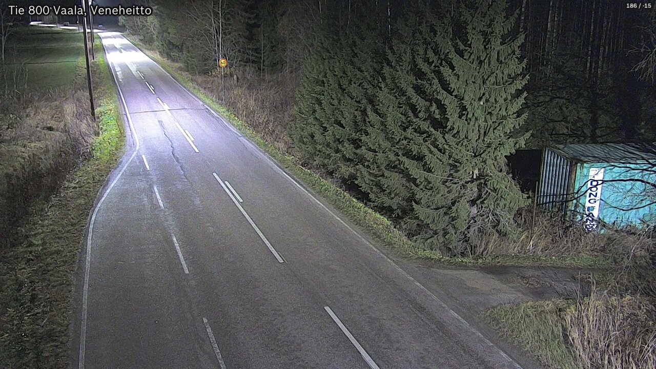 Kelikamerat Kuva Tie 800 Vaala, Veneheitto, Vaala, Pohjois-Pohjanmaa