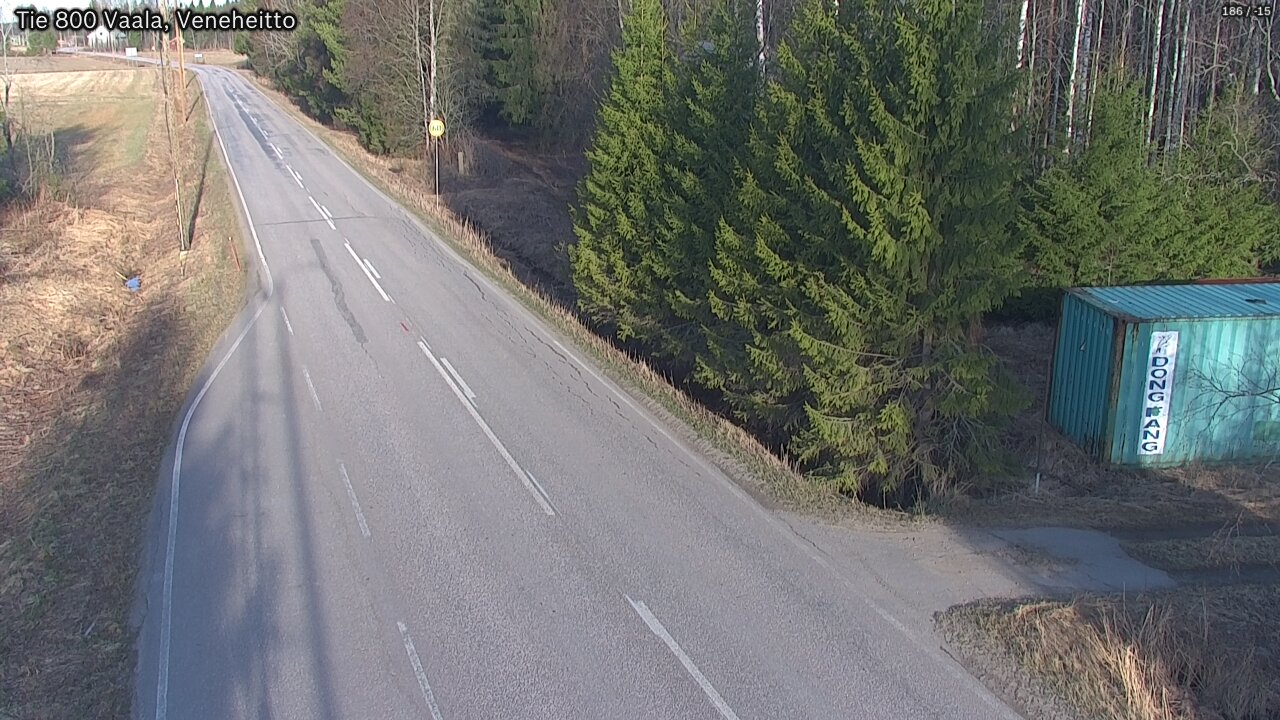 Kelikamerat Kuva Tie 800 Vaala, Veneheitto, Vaala, Pohjois-Pohjanmaa
